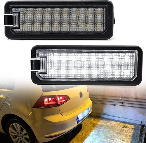 Coppia luci targa led - targa,