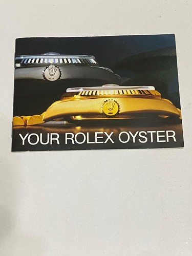 Rolex libretto opuscolo - rolex,