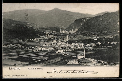 Garessio veduta generale - veduta,