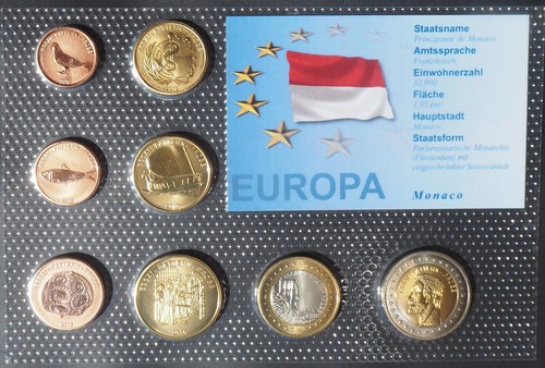 Monaco 2010 set euro - set,