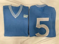 Maglia NAPOLI N°5 RUUD KROL 1980/81 Acrilico Lanetta Vintage Calcio Anni 80