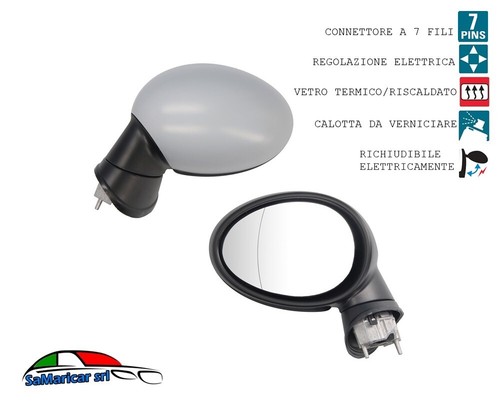 Specchio retrovisore esterno - specchio,