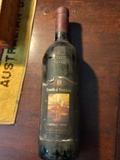 Vino Da Collezione Brunello Di Montalcino Castello Banfi Anno 1988
