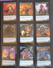 ?World of Warcraft TCG GCC Drums of War COMPLETE FULL SET - NM EN?