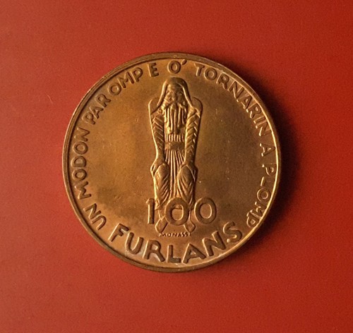 Medaglia 100 furlans monassi - 100,