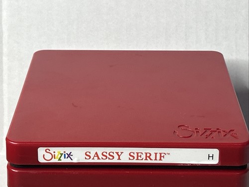 Sizzix bigz alfabeto maiuscolo - bigz,