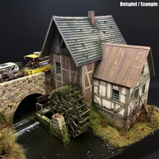 Mulino ad acqua 1:35 kit di