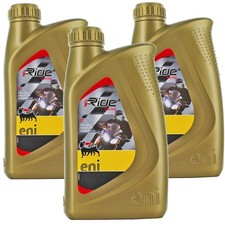 3Lt Olio ENI i-RIDE RACING 2T 100% Sintetico MOTO SCOOTER UNIVERSALE