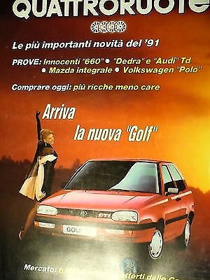 Quattroruote 423 gen - quattroruote, '91
