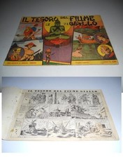 IL TESORO DEL FIUME GIALLO SUP. ALL'AVVENTUROSO ALBI VARI NERBINI ORIGINALE 1938