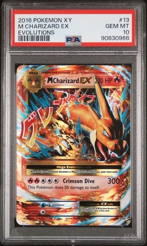Pokemon mega charizard psa - mega, ex