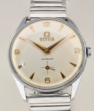 Titus orologio vintage uomo carica manuale