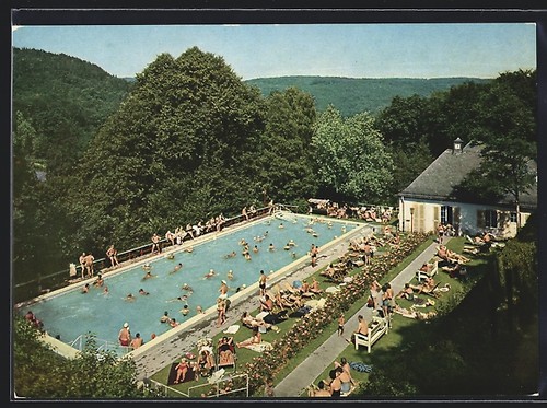 Cartolina bagno dei serpenti - cartolina,