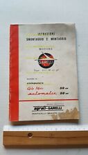 Garelli 50 Automatic-Gulp Matic 1969 manuale officina originale workshop manual