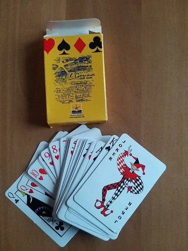 Carte gioco pubblicitarie - da,