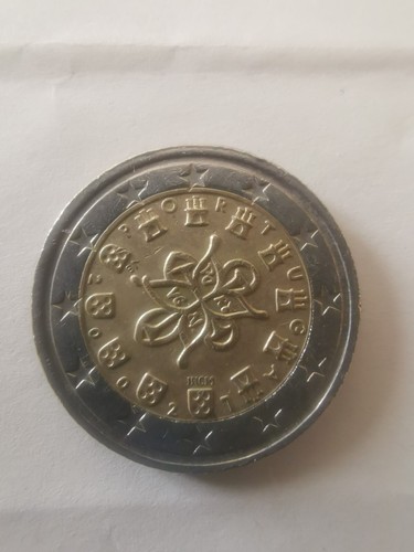 Una moneta euro - moneta, circolata