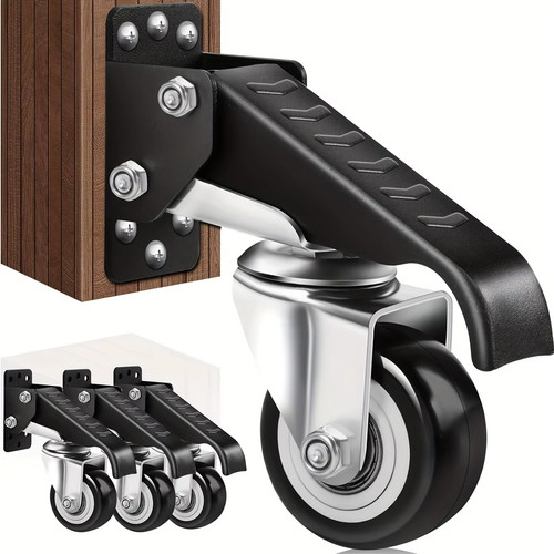 Set ruote girevoli - 4,