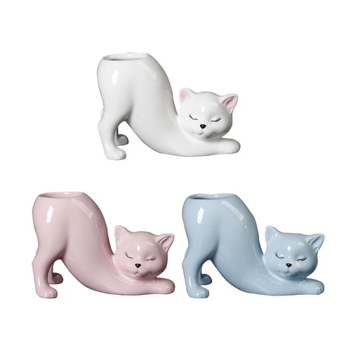 Vaso forma coda - coda, gatto