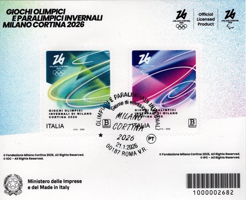 Italia 2026 foglietto giochi - italia,