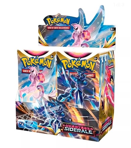 Pokemon display box lucentezza - pokemon, display/box