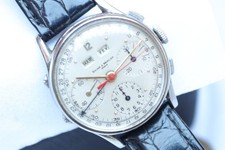 Orologio Vintage Baume Mercier Acciaio Crono Tripla Data Calendario Valjou...