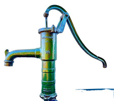 ?VINTAGE POMPA ACQUA POZZO  GIARDINO  MANUALE  ALLWEILER 75 ATTREZZATURA RURALE