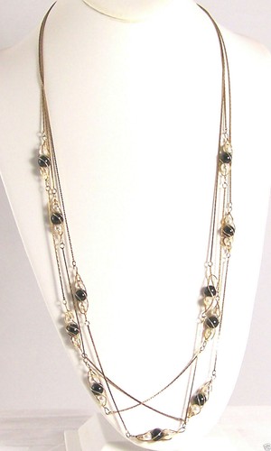 Collana perla finta - collana,