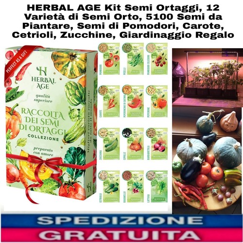 Kit semi ortaggi - kit, varietà