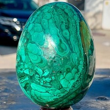 Campione minerale grosso a grappolo trasparente malachite naturale 1,3 libbre