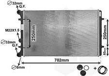 Radiatore acqua per golf iv - acqua,