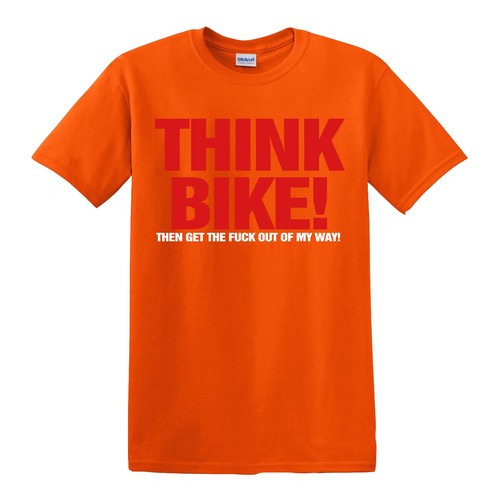 Think bike maglietta - think,