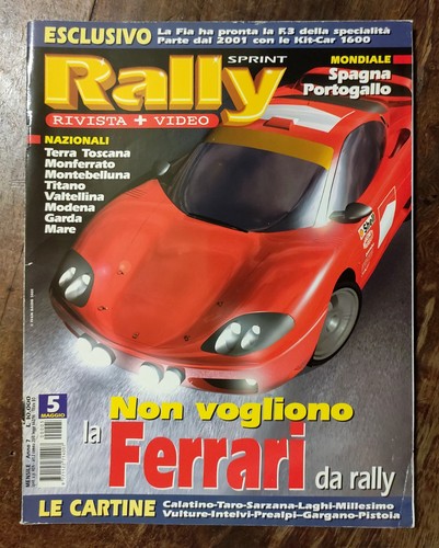 Ferrari rivista rally sprint - rivista,