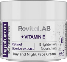 Crema Anti-Age Giorno/Notte 50 ml – Retinolo, Vitamina E, Acido Ialuronico