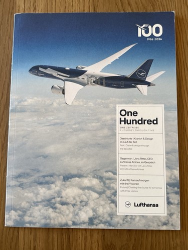 Lufthansa 100 years inflight - lufthansa,