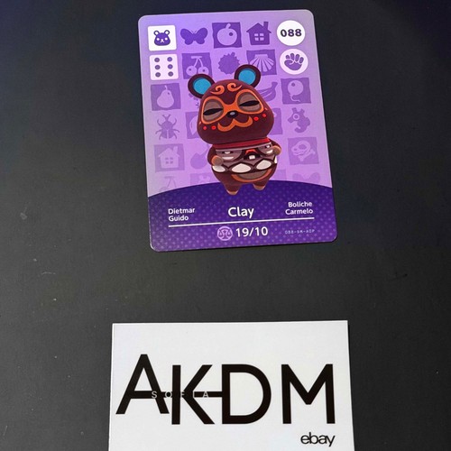 Carte amiibo animal crossing - carte,