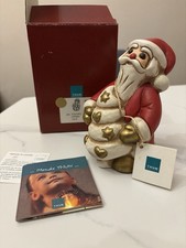Thun  Babbo Natale Con Albero Bianco. Scatola Originale.