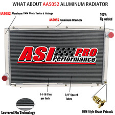 Rangées alu radiateur pour - alu,