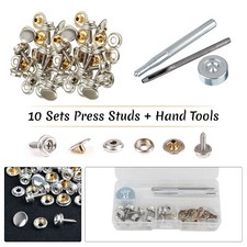 10 Set 15mm Vite Bottoni