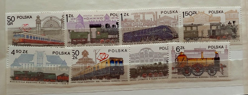 Set treni ferroviari mnh - treni, vf