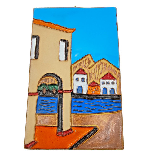 Piastrella arte terracotta