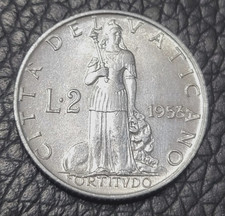 1953  VATICAN CITY  2 LIRE