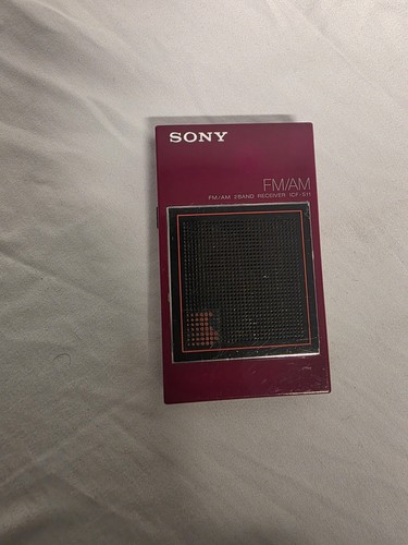 Rare sony icf - sony, am/fm