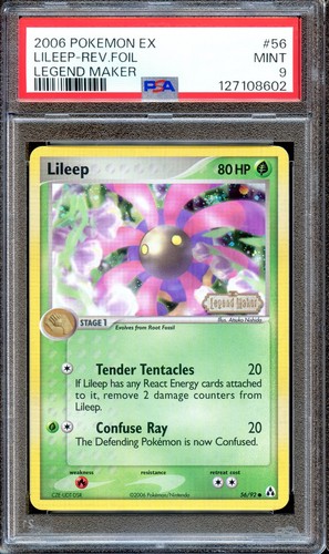 Psa lileep 92 reverse - psa, 9
