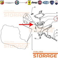 FIAT TIPO TEMPRA LANCIA DEDRA DELTA II SUPPORTO MOTORE CAMBIO 7610157