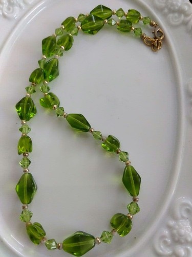 Collana perle vetro - collana,