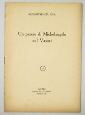 Del Vita PARERE MICHELANGELO SUL VASARI 1928 Casa Arezzo
