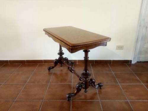 Tavolo gioco vittoriano - tavolo,