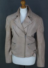 ALEXANDER MCQUEEN GIACCA/CAPPOTTO IN PELLE - Donna Taglia IT 38 - UK 6