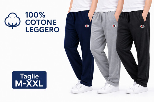 Pantalone tuta 100 cotone - 100%,