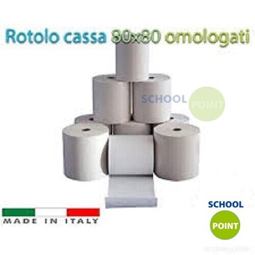 Rotoli termici 80x80 - 10,
